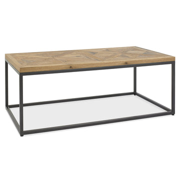 Bentley Designs Indus Rustic Oak Coffee Table | Taylors on the High Street